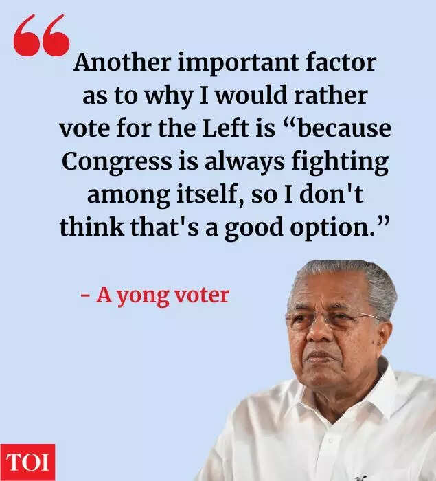 What first time voters say.