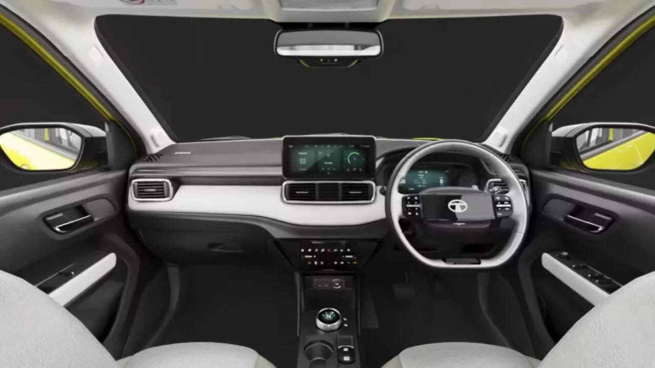 TATA Punch EV facelift Interior