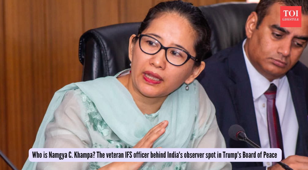 Who is Namgya C. Khampa? The veteran IFS officer behind India's observer spot in Trump's Board of Peace