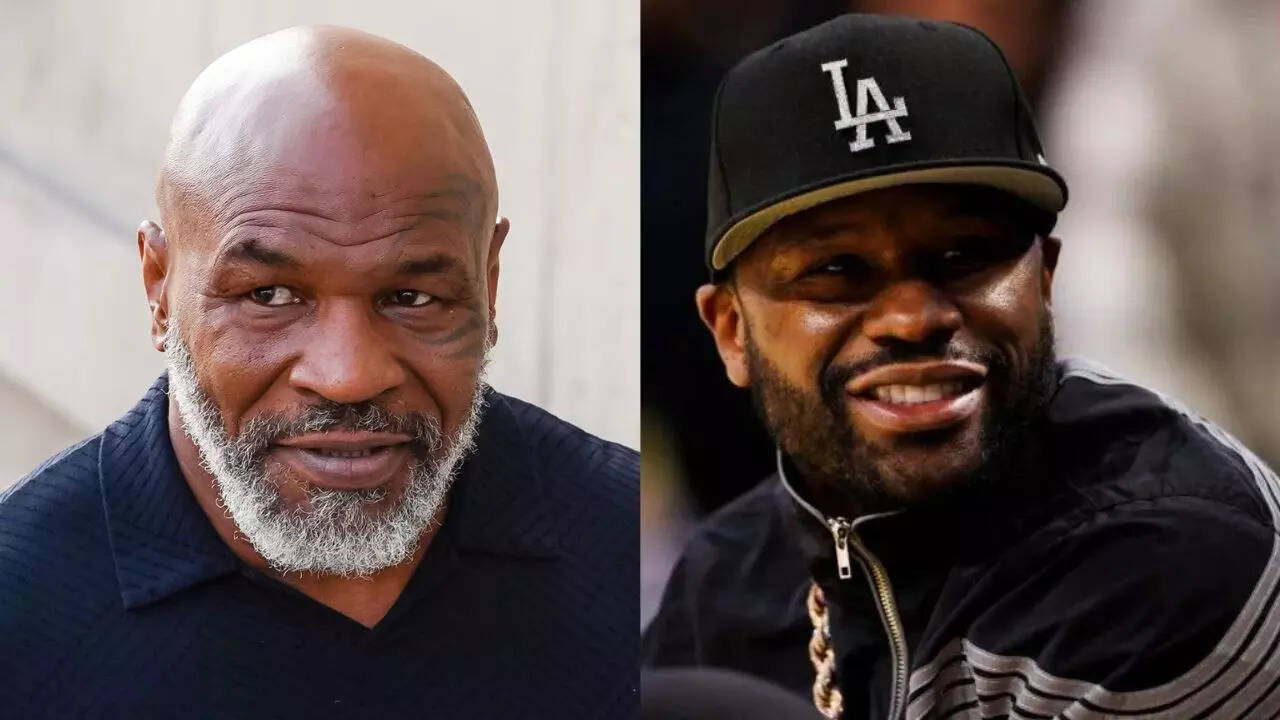 Mike Tyson and Floyd Mayweather