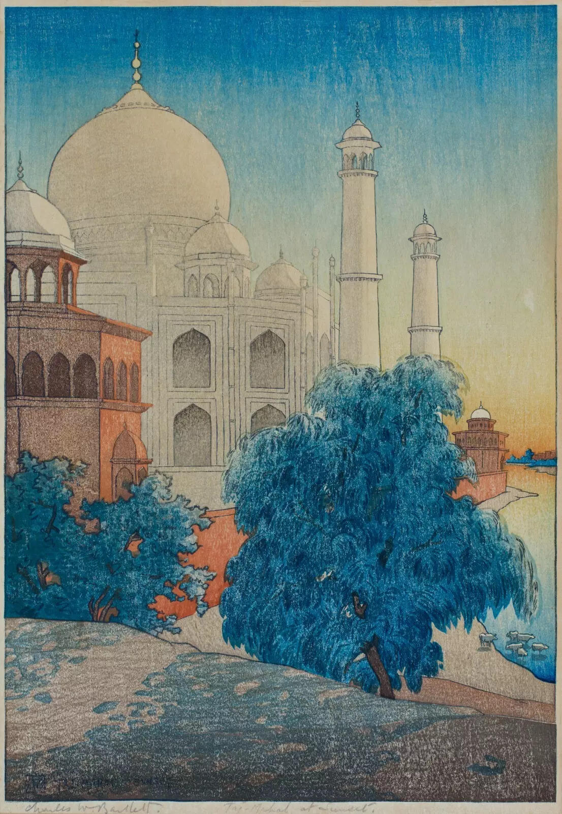 Painting by Charles William Bartlett