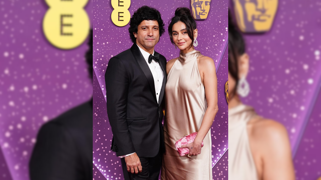 Farhan Akhtar and Shibani Dandekar Own BAFTA 2026