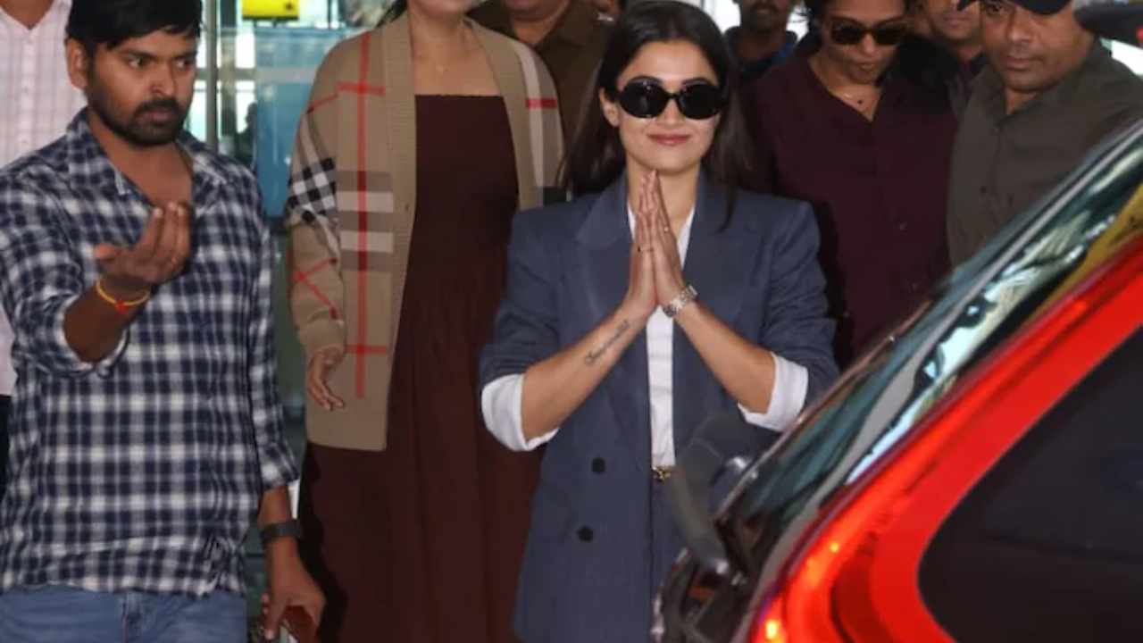 (Image Credits: Instagram) Rashmika & Vijay Touch Down in Udaipur