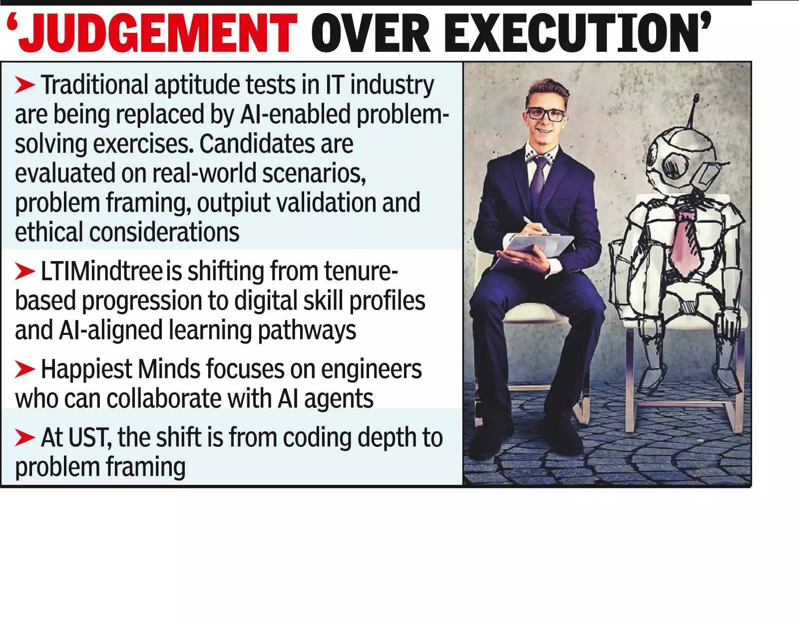 . AI reshapes IT talent’s pyramid model