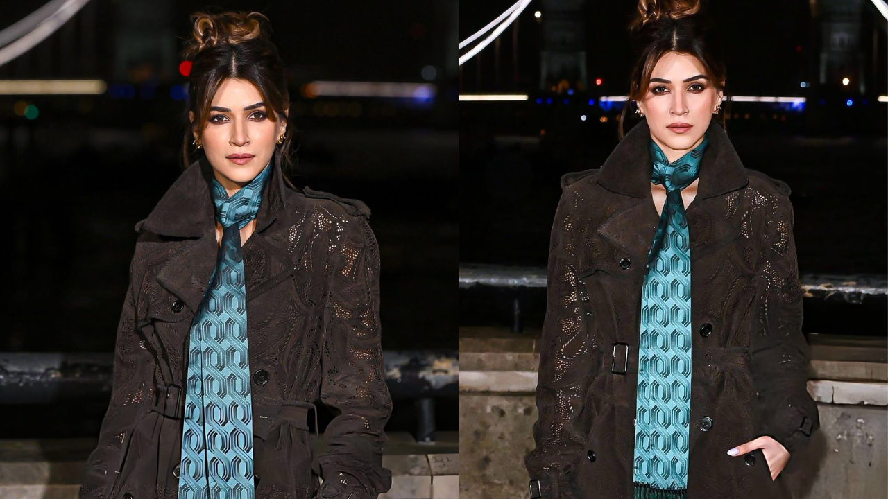 Instagram) Kriti Sanon Serves High-Fashion Drama