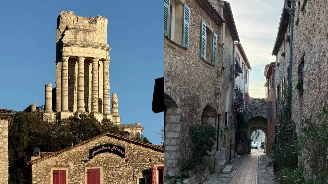 Felipe Drugovich and Carla Sirotti visit French town La Turbie. (Image credit: Instagram) Felipe Drugovich and Carla Sirotti visit French town