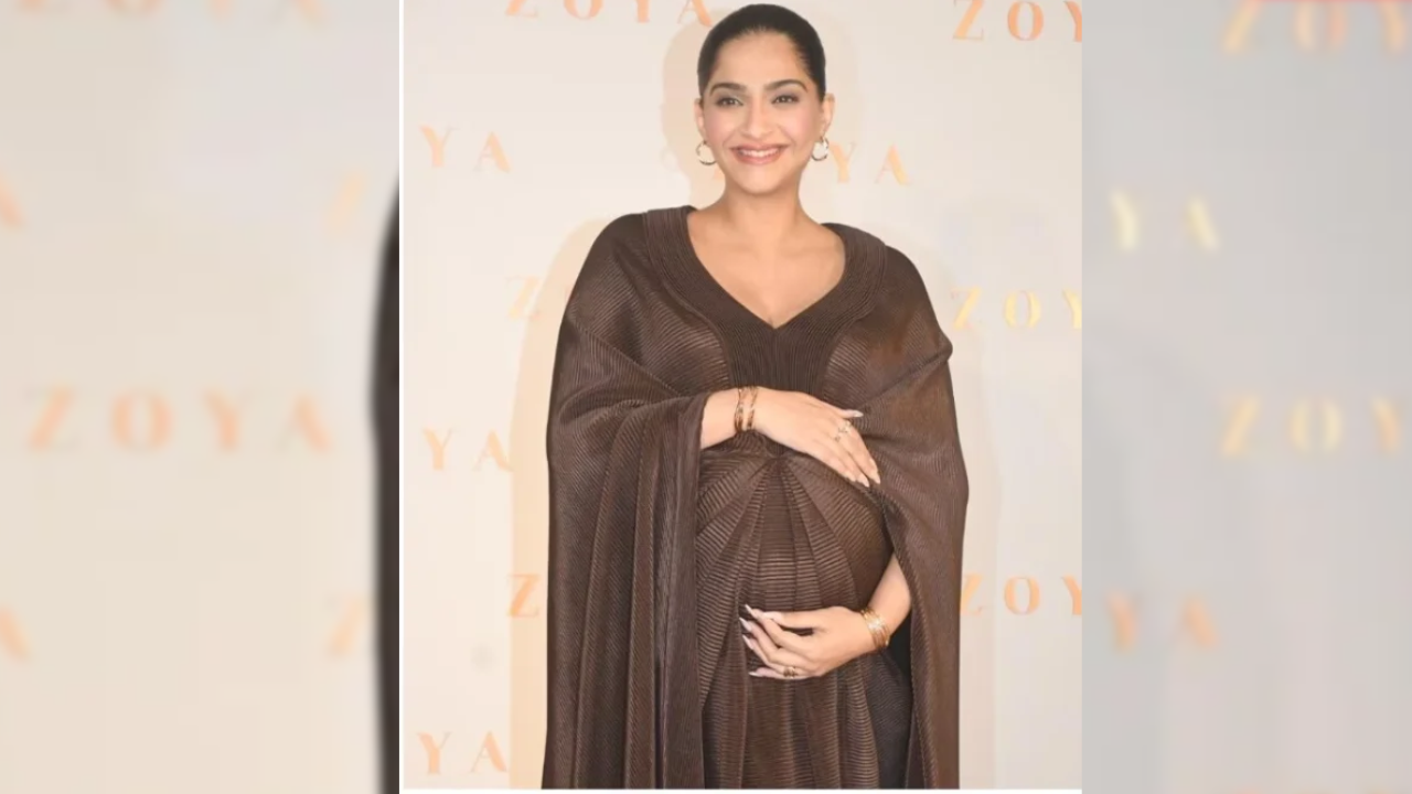 Sonam Kapoor Serves Elevated Maternity Style