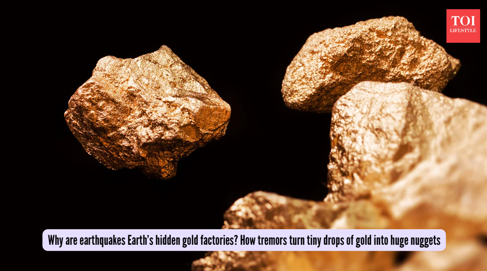 Why are earthquakes Earth’s hidden gold factories? How tremors turn t