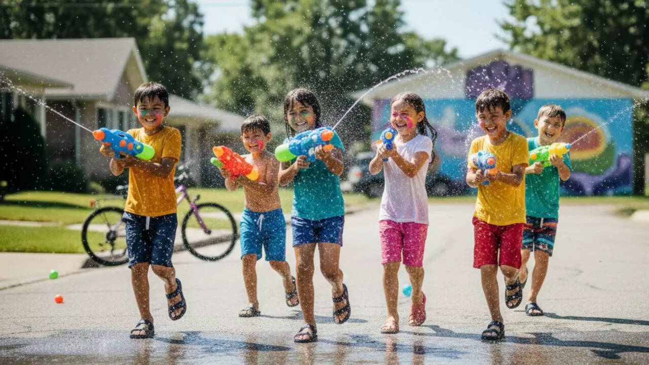 Holi AI photos online