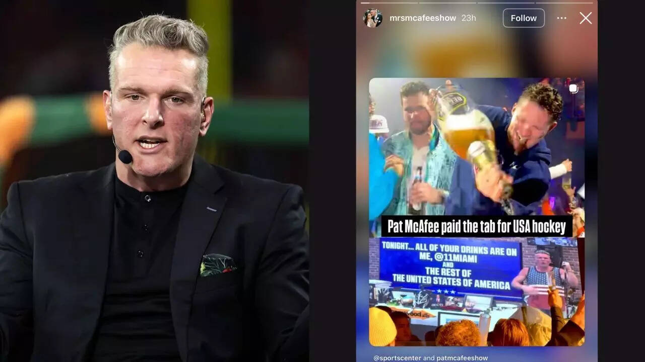 Pat McAfee's wife Samantha McAfee shares Team USA moment on Instagram