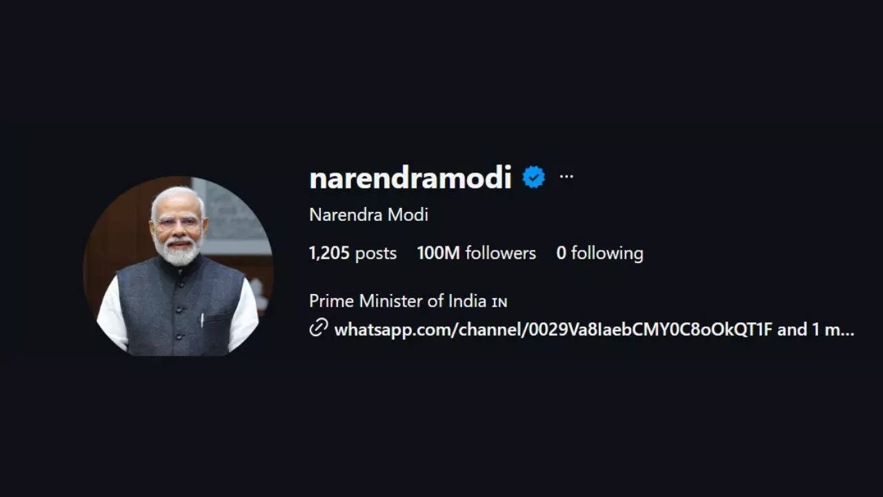 PM Modi Social media