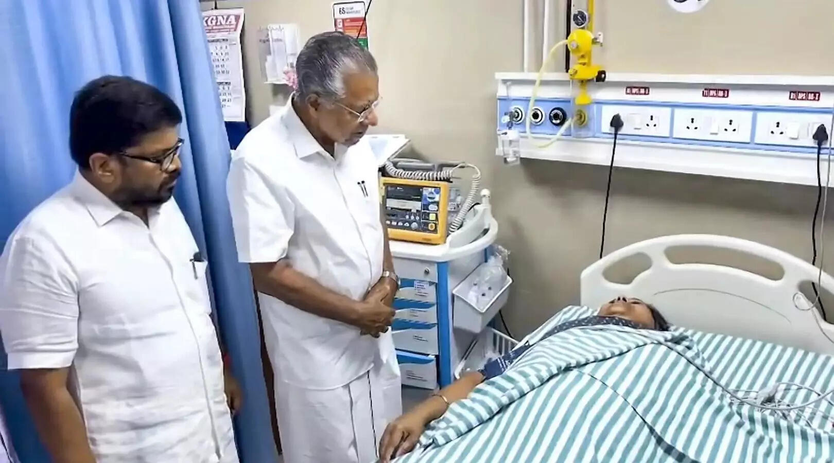 Kerala minister Veena George hurt, hospitalised during student union stir; CM slams 'goondaism' | Thiruvananthapuram News Kerala Health Minister hurt during protest by KSU activists.