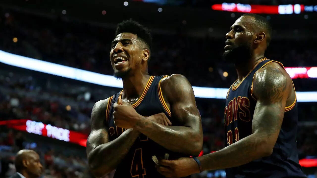 Iman Shumpert and LeBron James. Image via: Jonathan Daniel/ Getty Images Iman Shumpert and LeBron James