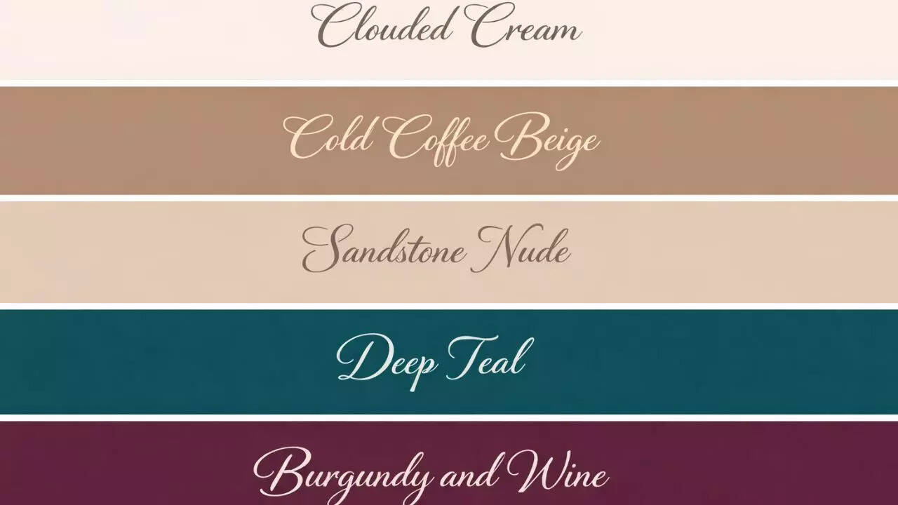 Popular colours for 2026