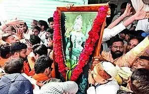 Emotions surge at Bhojshala as ASI report fuels temple demand.
