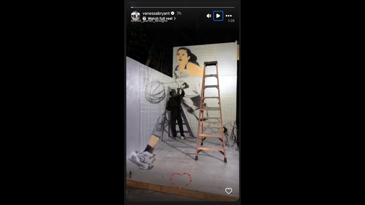 Vanessa Bryant vuelve a publicar el tributo de los fanáticos del día de Kobe y Gigi