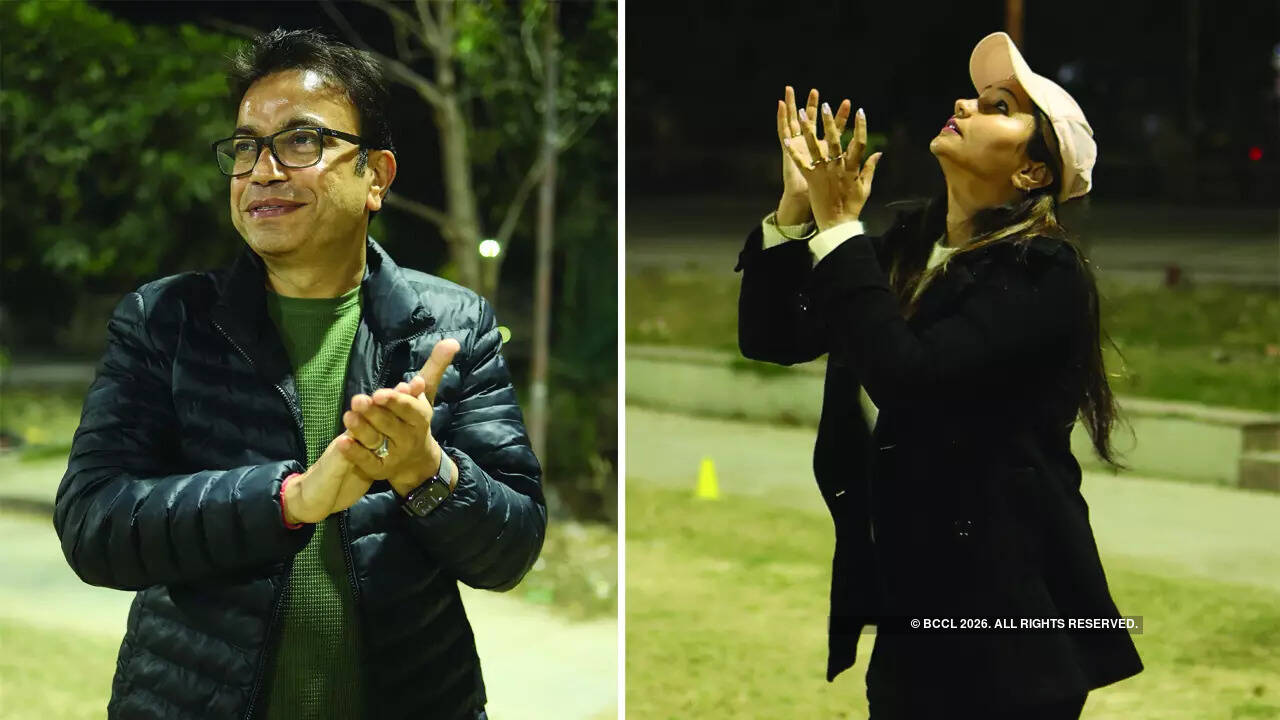 (L) Sanjay Bansal (R) Jyoti Tiwari