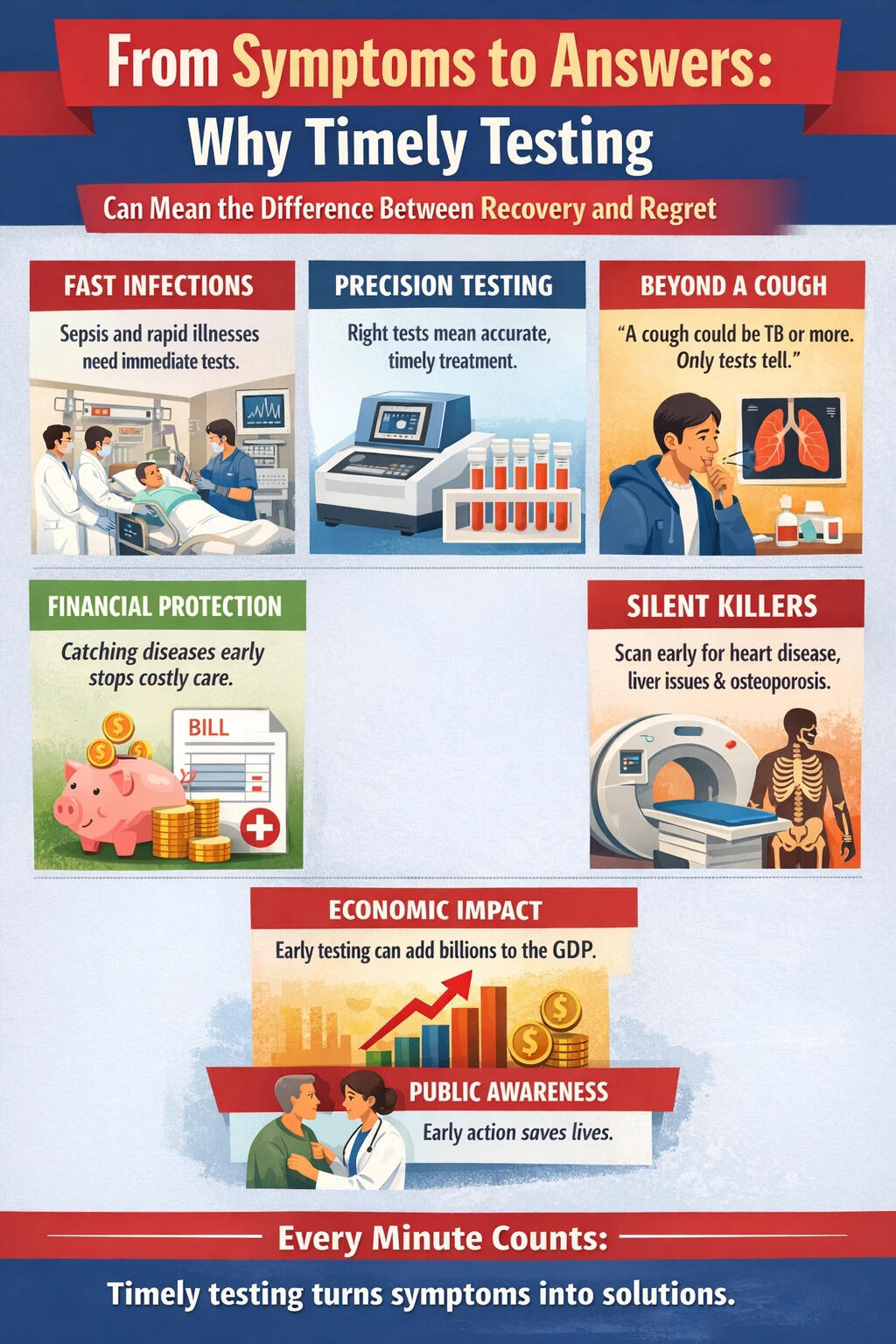 Early testing benefits