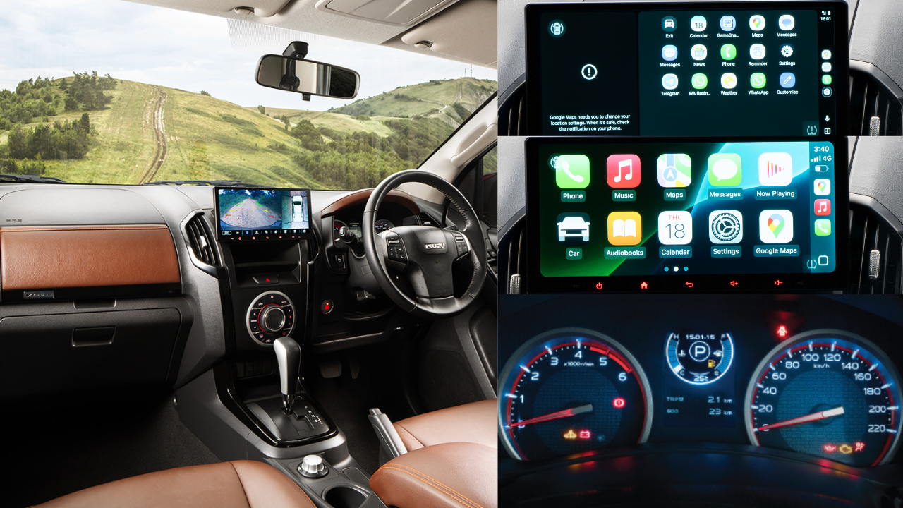 2026 Isuzu D-Max V-Cross interior