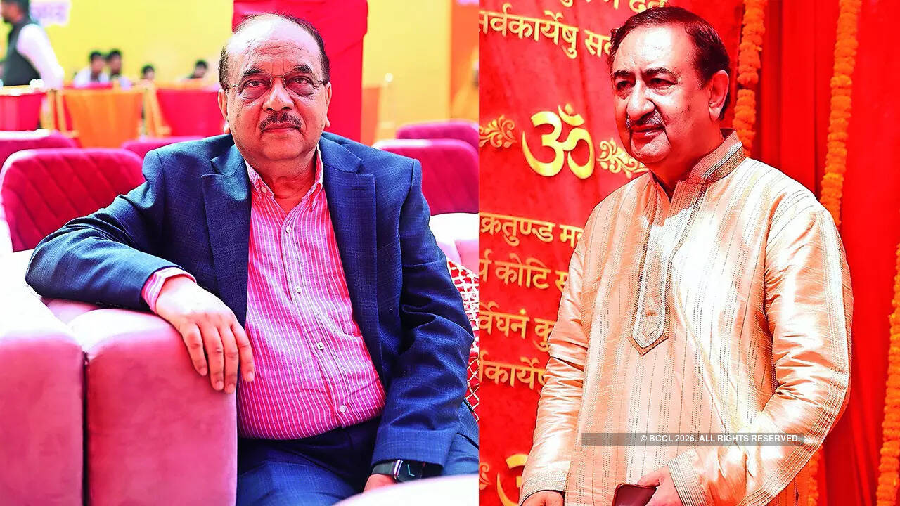 (L) Dr R K Dhman (R) Dr Rakesh Srivastava