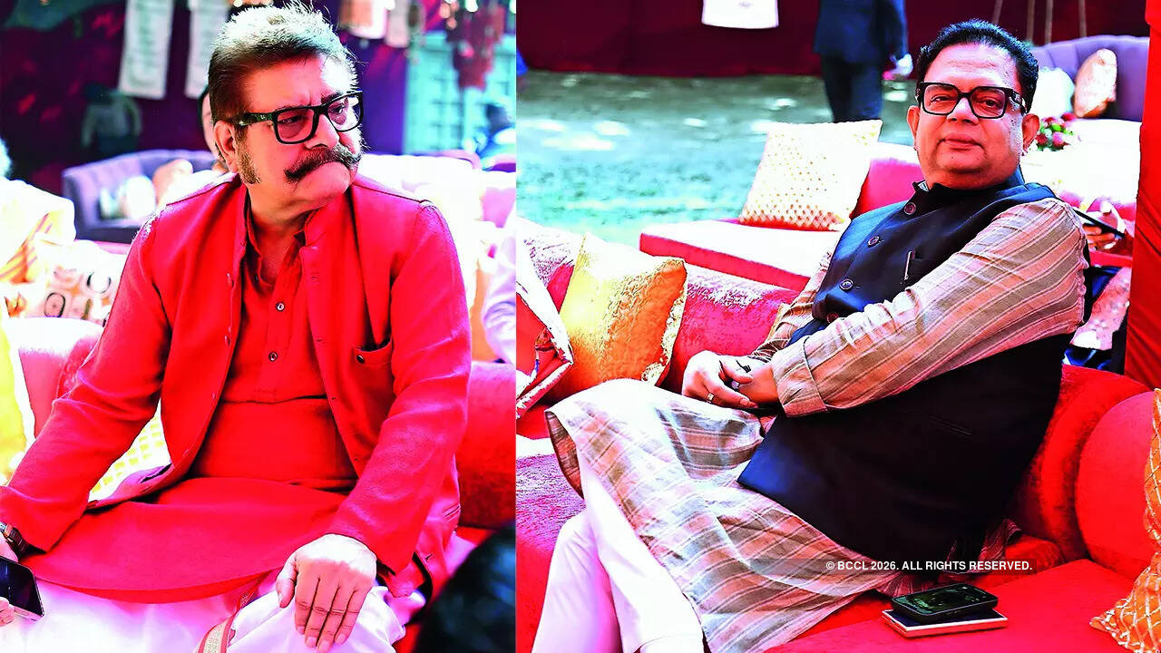 (L) Pushkar (R) Yatindra Mishra