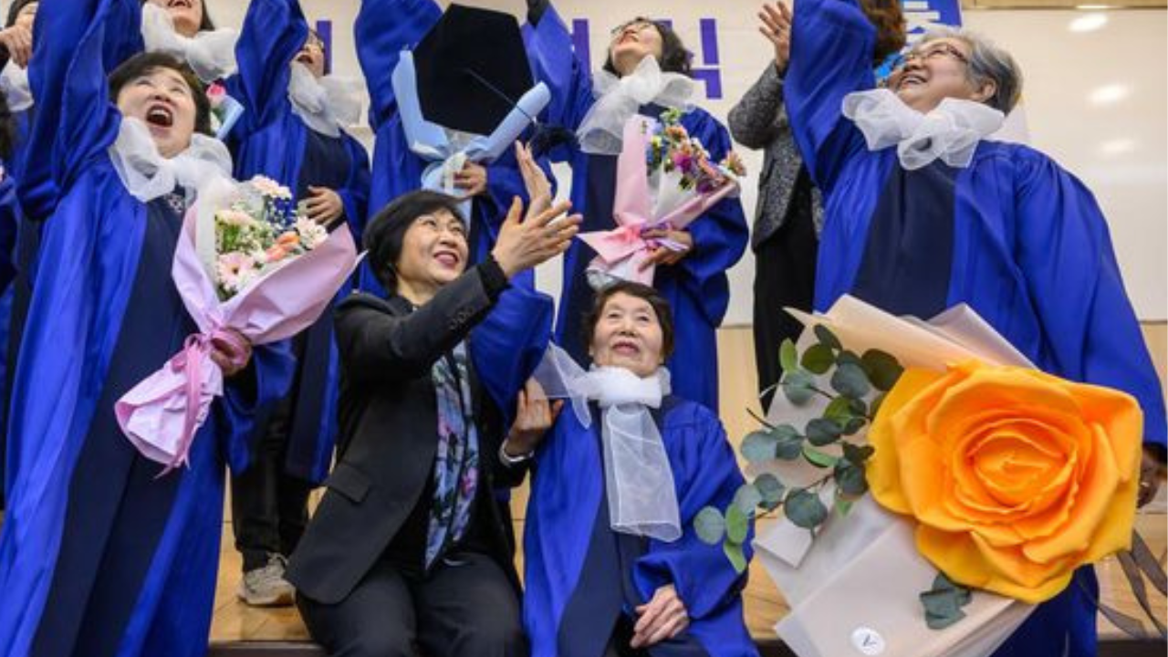 From learning to read at 78 to becoming a university student