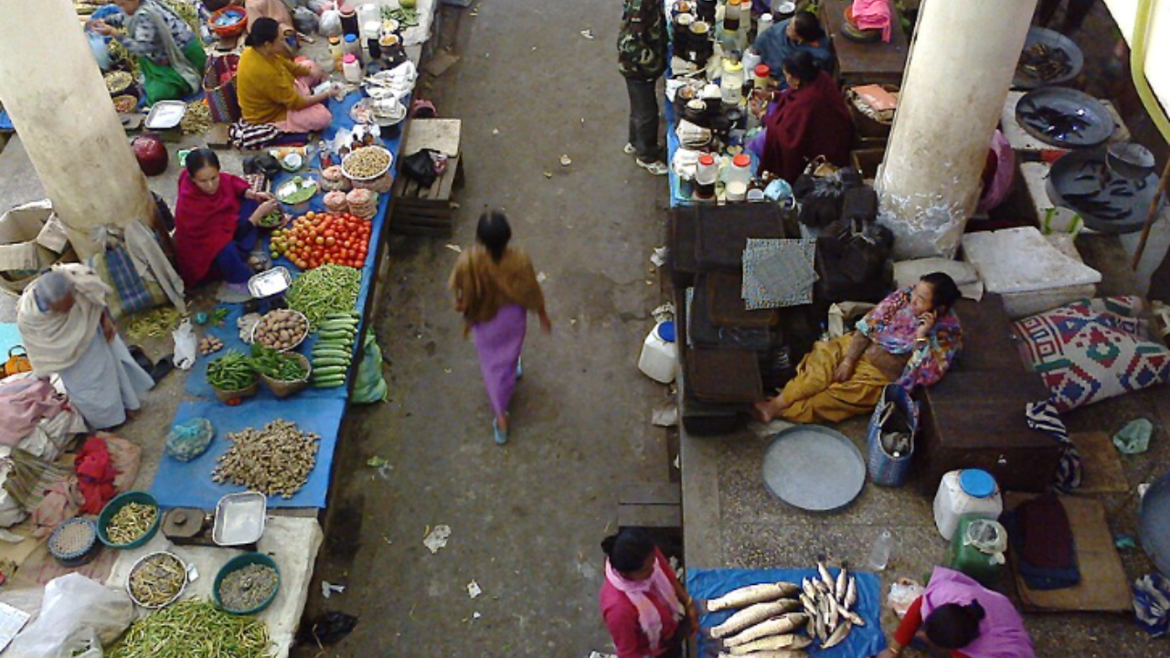 World Renowed Ima Market, Imphal