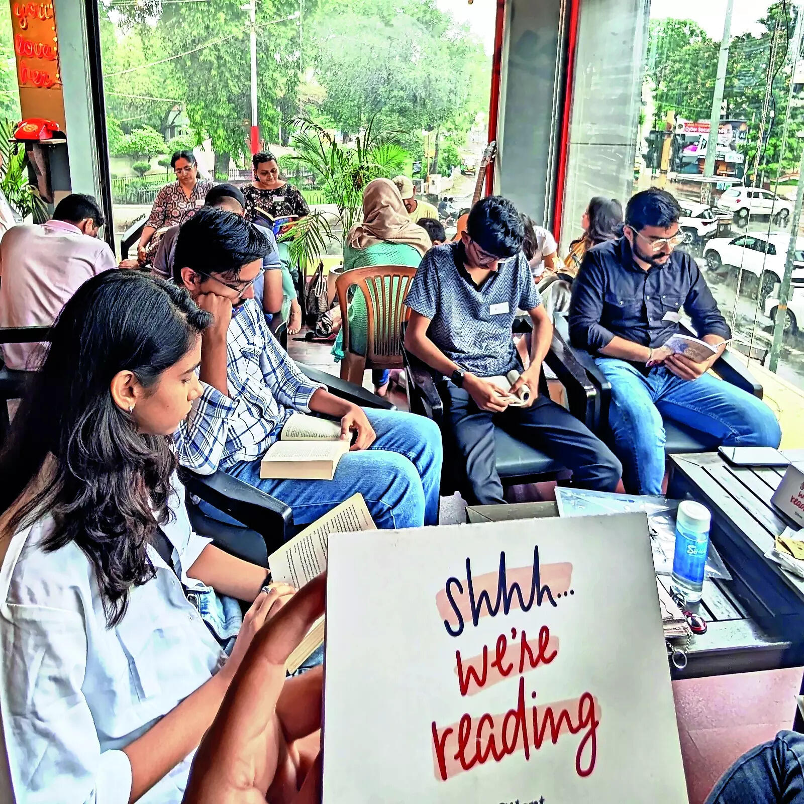 Anand reading session