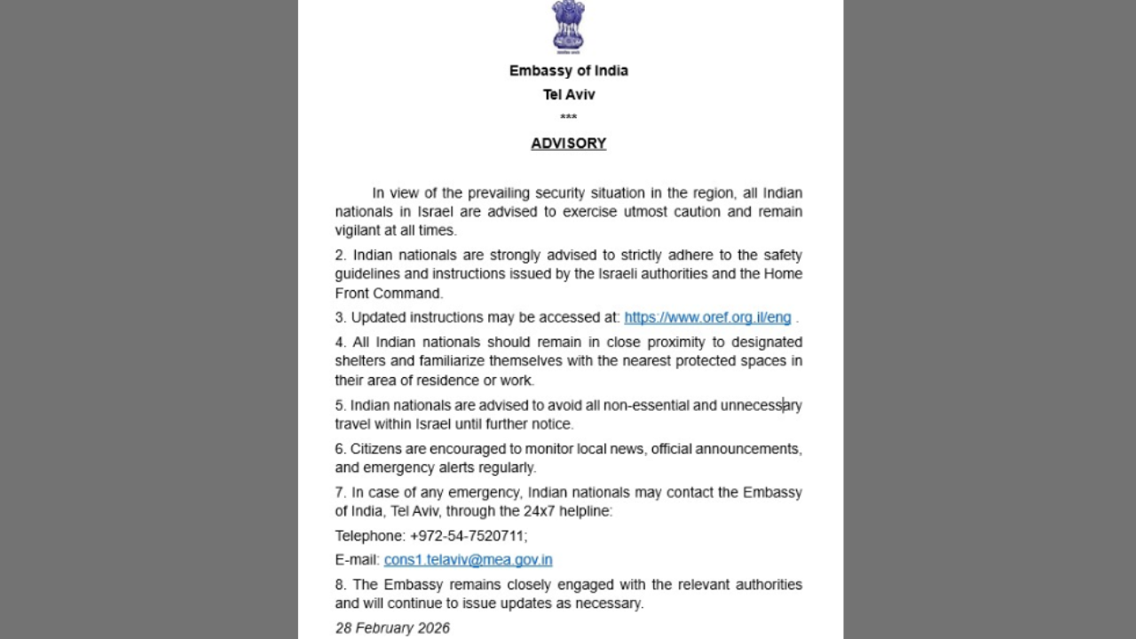 டெல் அவிவ் இந்திய தூதரகம்