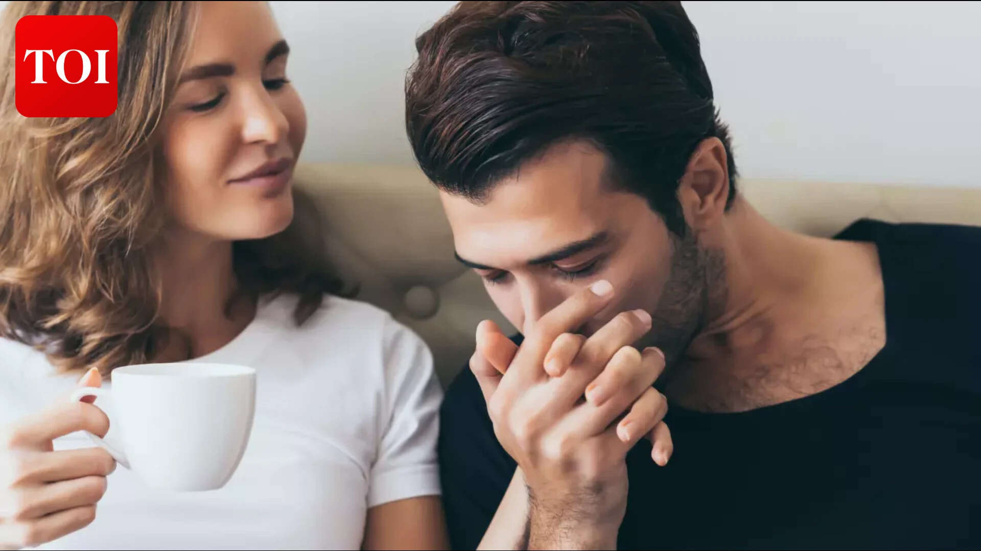 Your partner is suddenly all lovey-dovey