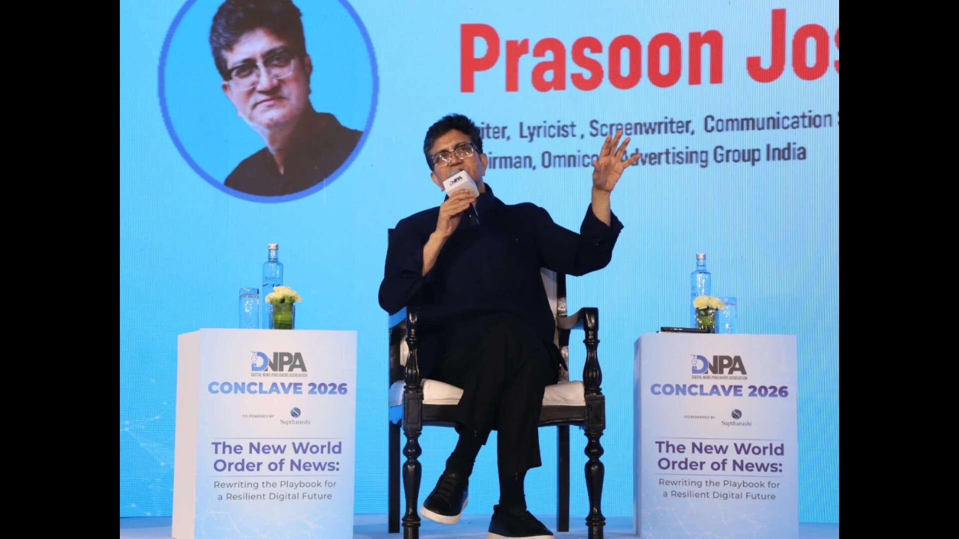 Prasoon Joshi on AI and creativity at DNPA Conclave 2026<br>