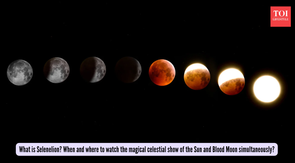 What is Selenelion? When and where to watch the magical celestial show of the Sun and Blood Moon simultaneously?