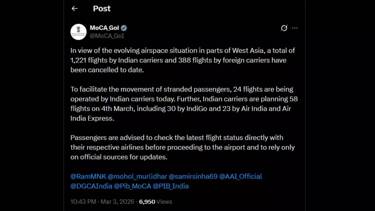 Ministry of Civil Aviation GOI on X