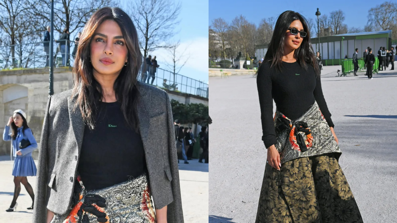 Priyanka Makes Dior Menswear The Fashion Week Flex