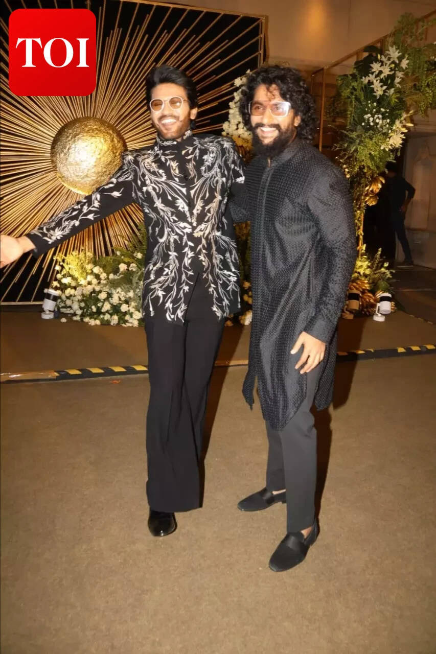 Rashmika Mandanna-Vijay Deverakonda wedding reception: Allu Arjun, Ram Charan, Chiranjeevi, Nagarjuna, Karan Johar, Namrata attend | Telugu Movie News 12 5cfad4da-8c77-496f-8ffe-1f30ea56c6d5