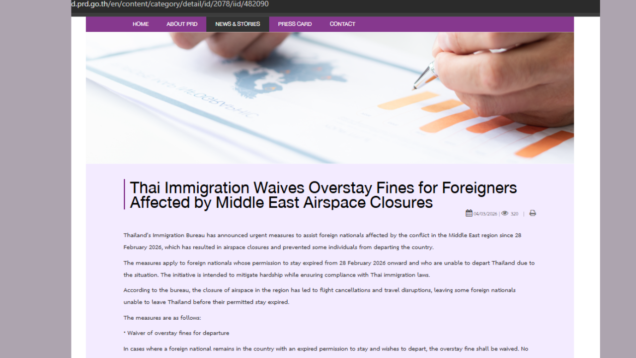 Thailand immigration