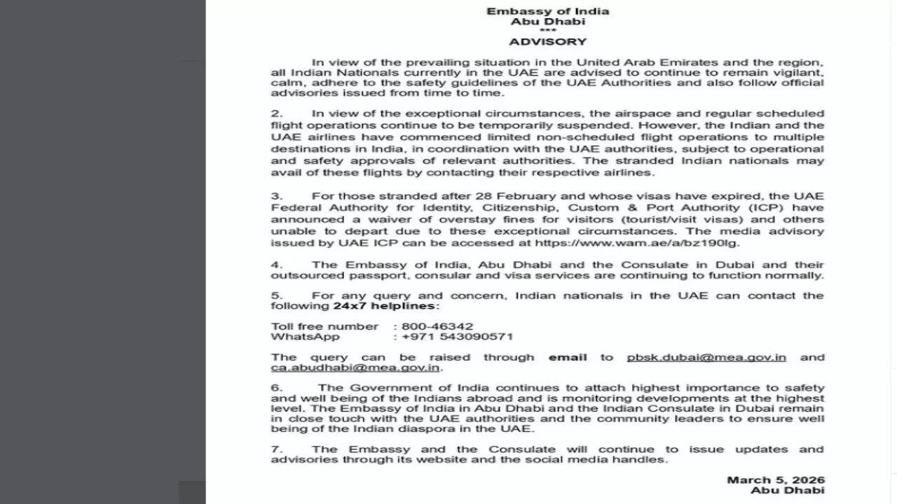 Embassy INDIA IN UAE_5 March