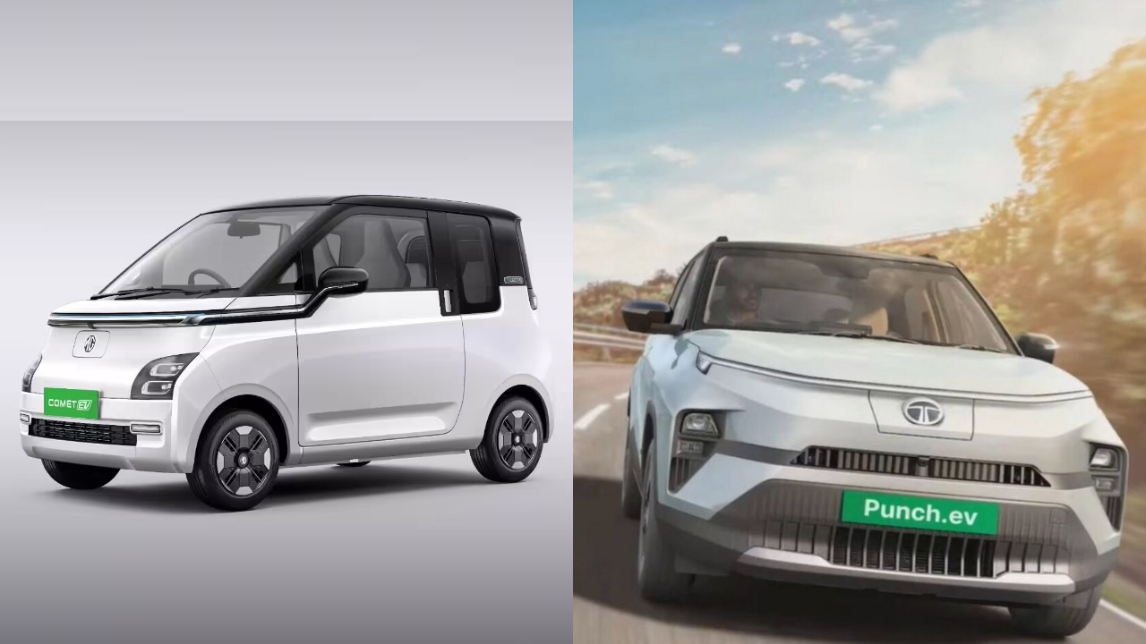 MG Comet and Punch EV