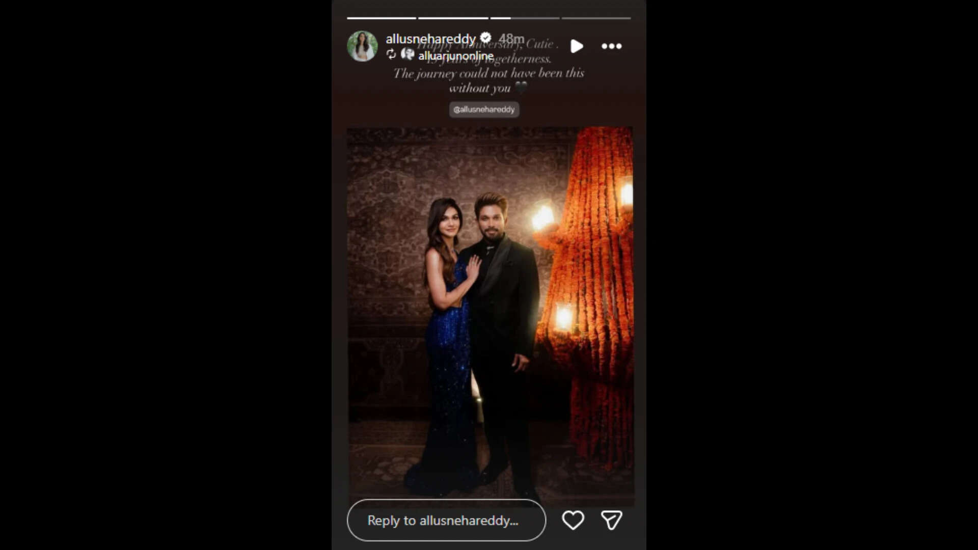 Sneha Reddy IG story