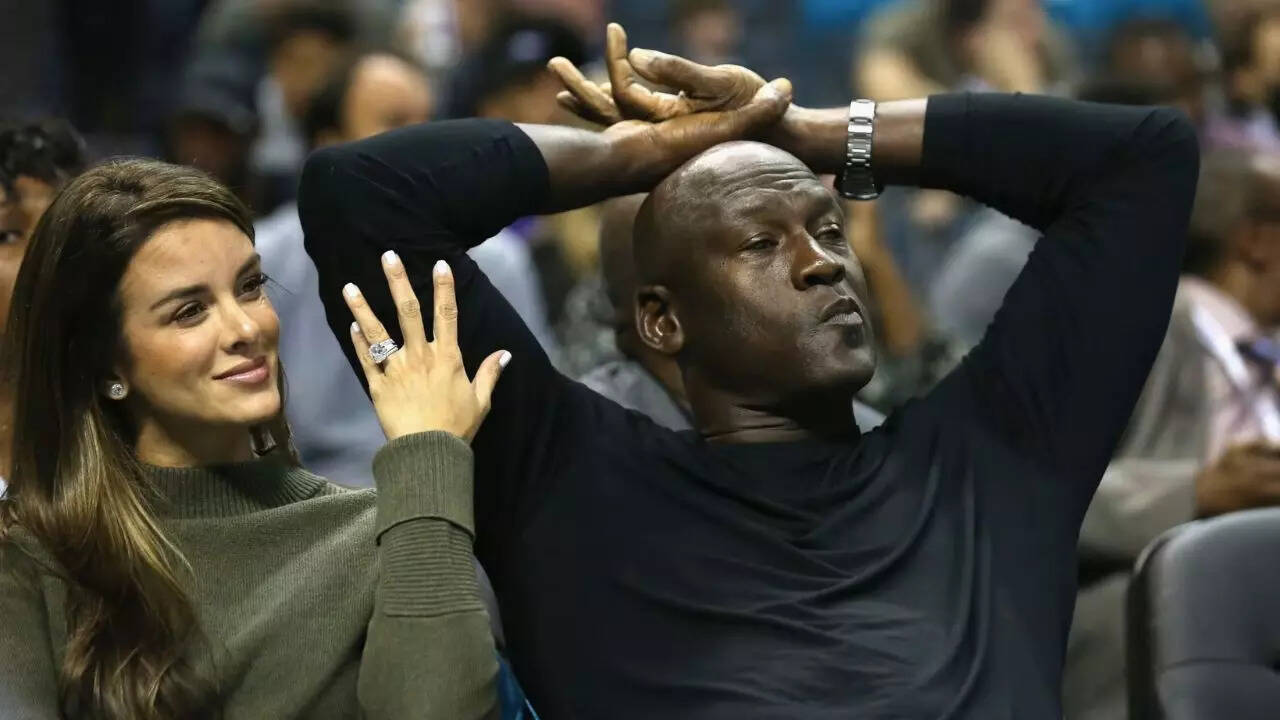 Michael Jordan and Yvette Prieto