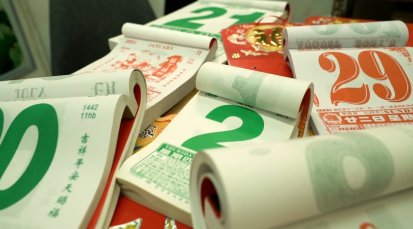 Chinese calendars (Photo: SCMP)