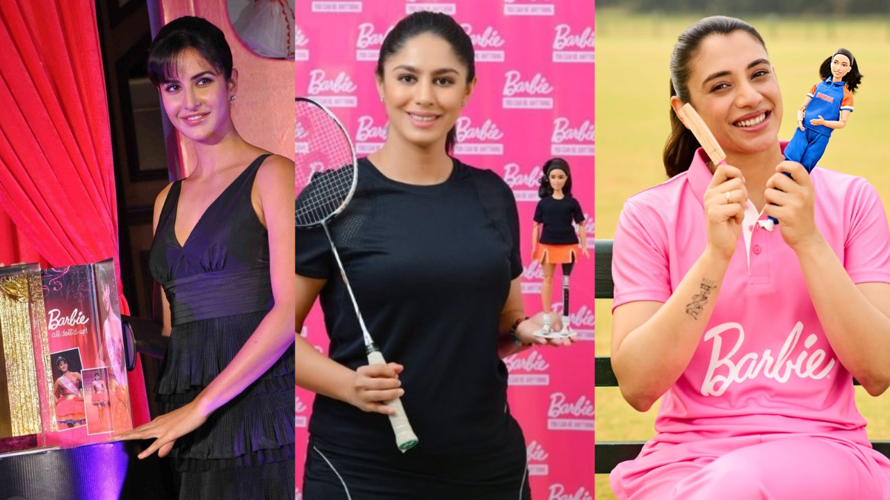 Indian women who have had their own Barbie versions