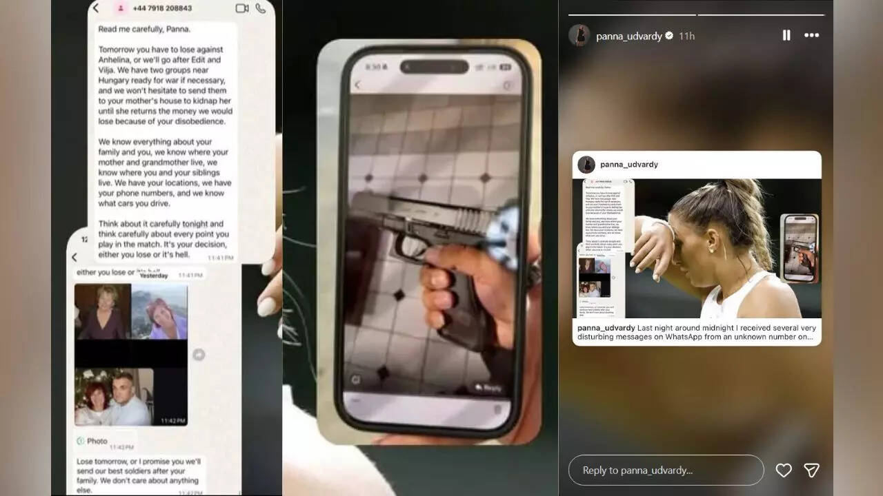 Panna Udvardy gets death threats for family