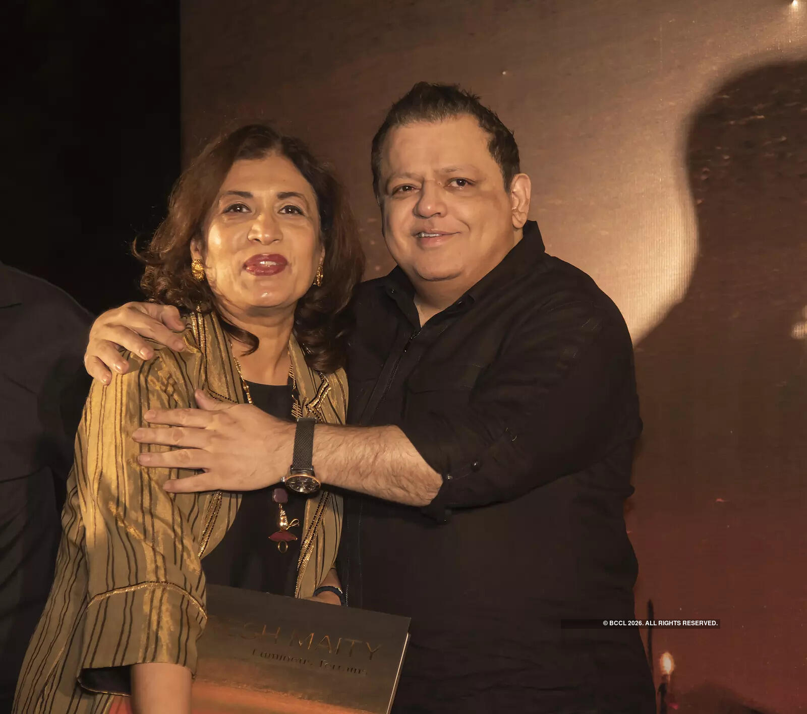 Sunaina Anand with Rohit Gandhi