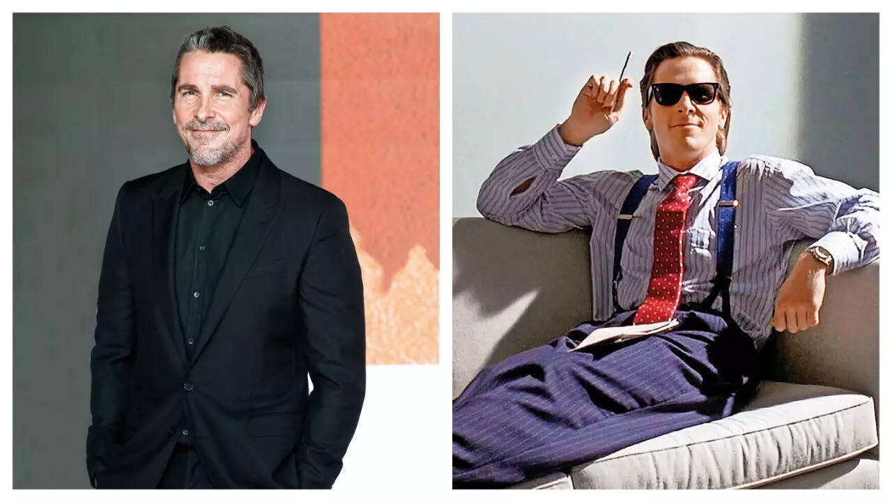 Christian Bale in a still from American Psycho