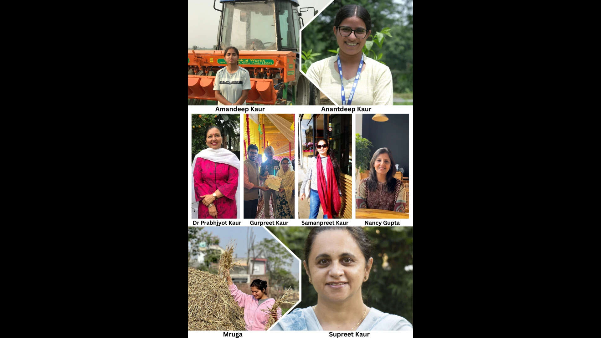 Ludhiana Women's Day Collage