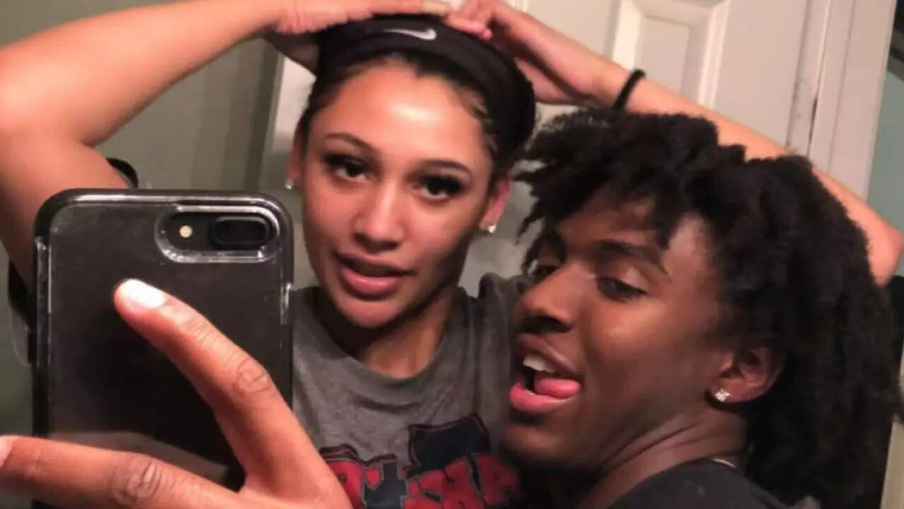 Tyrese Maxey and Myra Gordon