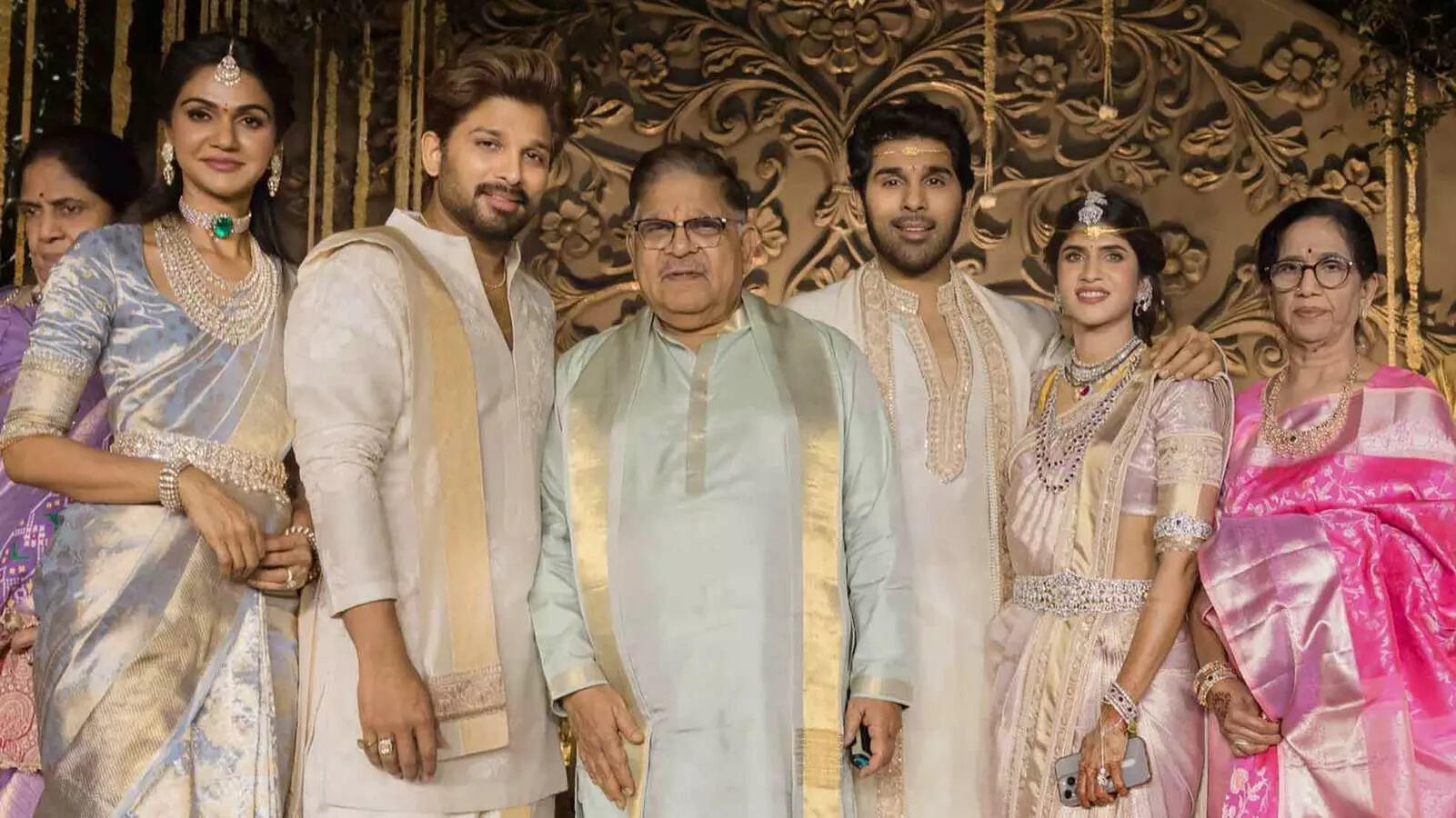 Allu Arjun Family Picture
