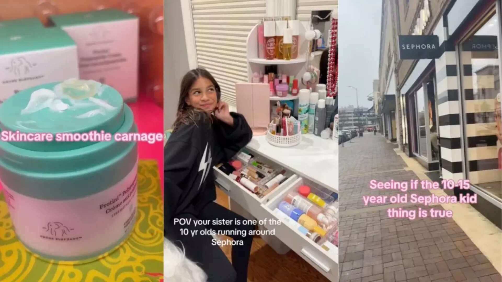 Social media is filled with children and teenagers using active ingredient skincare and makeup