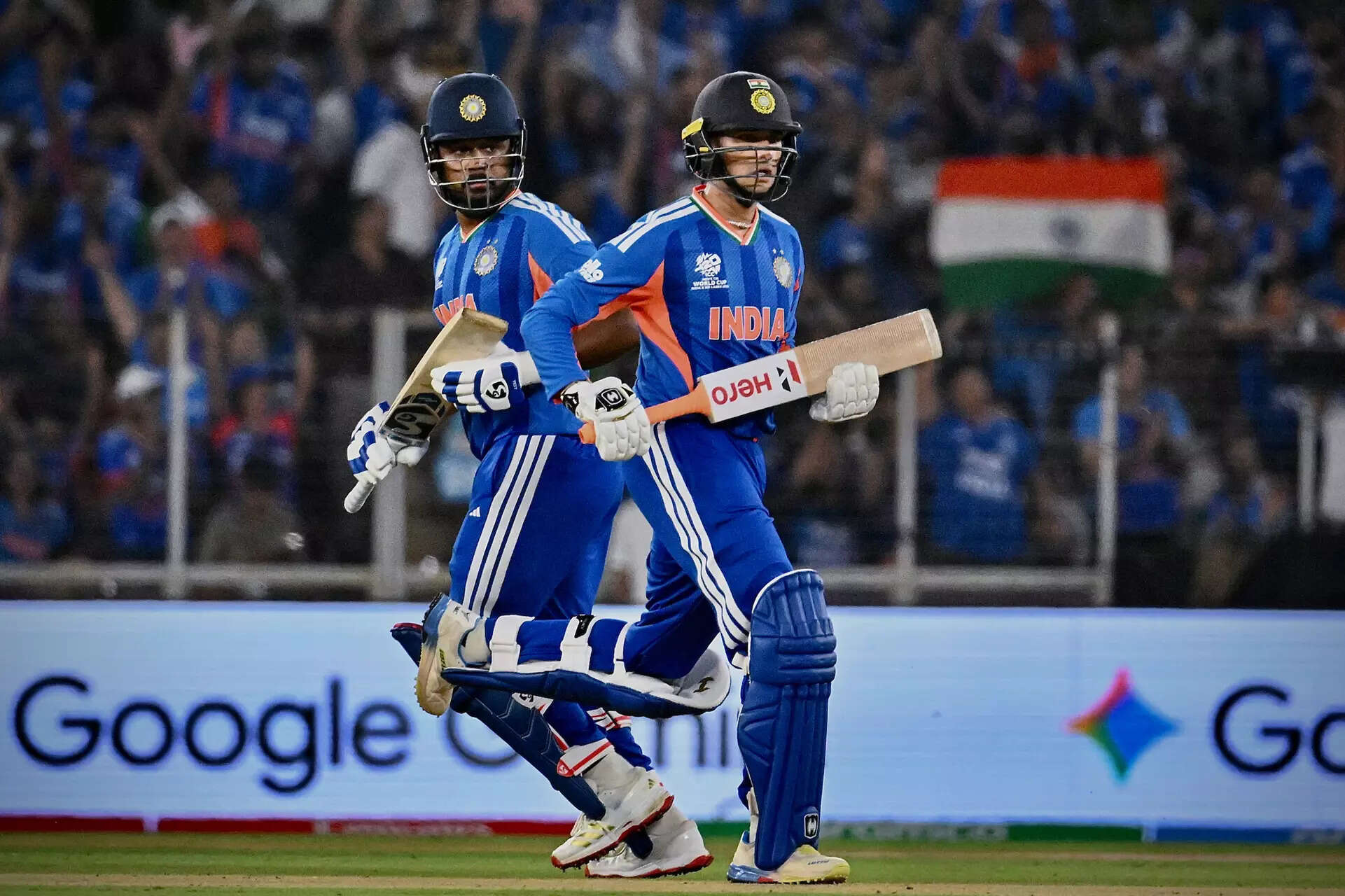 Abhishek Sharma and Sanju Samson